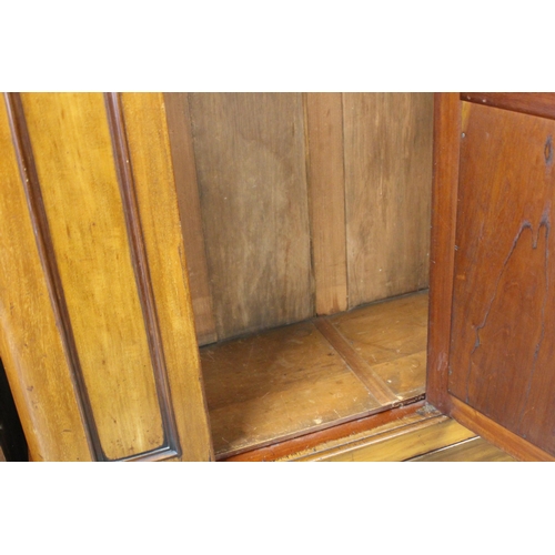 56 - EDWARDIAN WARDROBE 
114 X 50 X 200CM