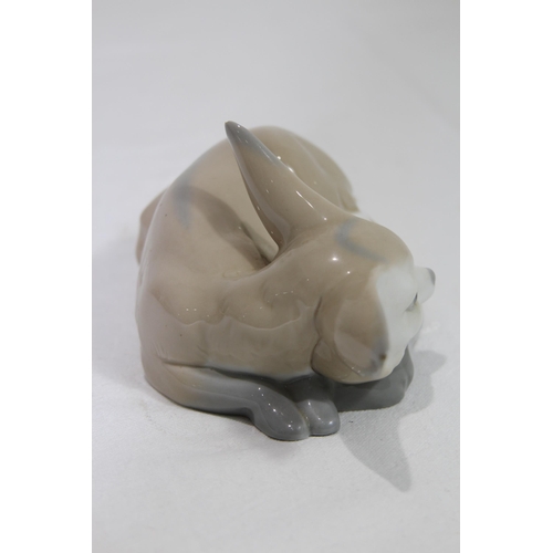 858 - LLADRO FIGURE OF A FOX CUB - A/F TO EAR
8 X 18CM