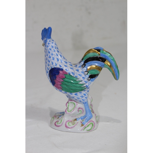 861 - HEREND CHICKEN FIGURE 
13.5 X 12CM