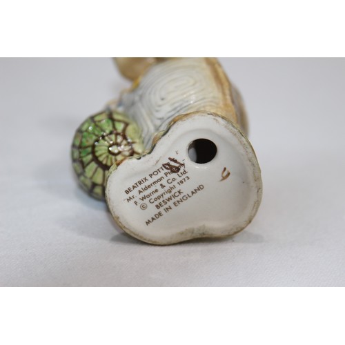 867 - BESWICK BEATRICE POTTER TORTOISE 
18CM