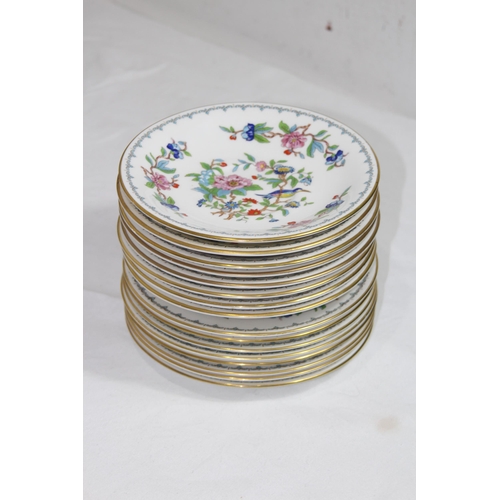 300 - LARGE QUANTITY OF AINSLEY CHINA DINNER SERVICE