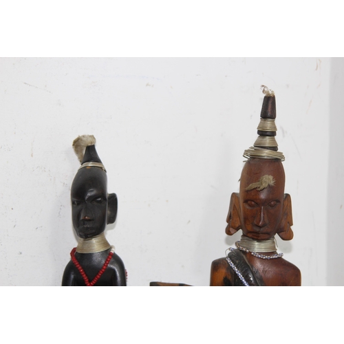 391 - QUANTITY OF ETHNIC TREEN
33CM