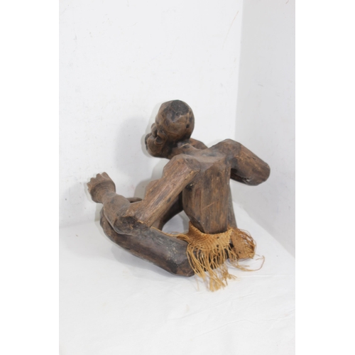 403 - LARGE ETHNIC FIGURE
38 X 36CM