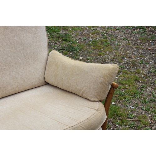 80 - ERCOL THREE SEATER SOFA 
195 X 86 X 96CM