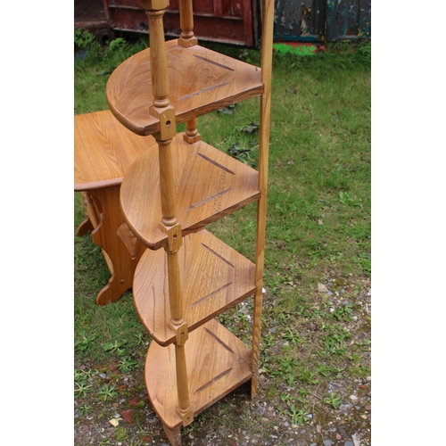 78 - ERCOL WHAT NOT AND MAGAZINE RACK
47 X 33 X 127CM