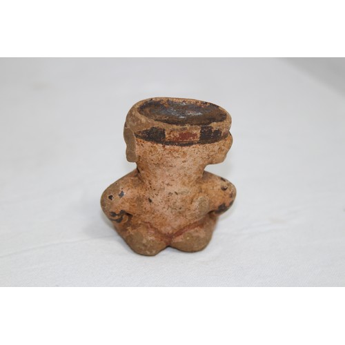 463 - 3 X PRE COLUMBIAN FIGURES INCLUDING NAYARIT AND BOWL - A/F