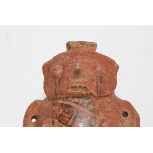 463 - 3 X PRE COLUMBIAN FIGURES INCLUDING NAYARIT AND BOWL - A/F