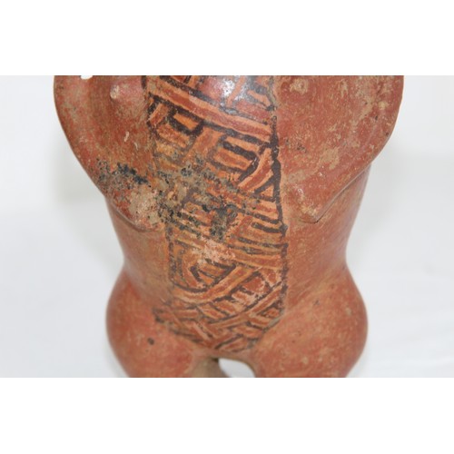 463 - 3 X PRE COLUMBIAN FIGURES INCLUDING NAYARIT AND BOWL - A/F