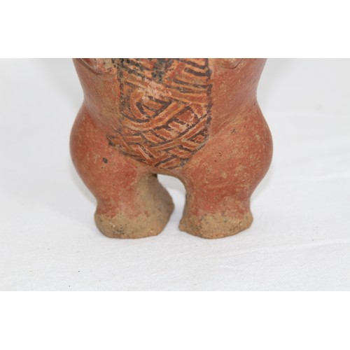 463 - 3 X PRE COLUMBIAN FIGURES INCLUDING NAYARIT AND BOWL - A/F