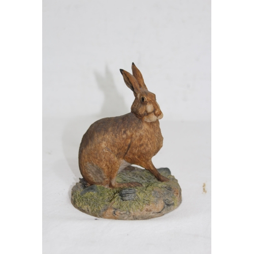 873 - TWO BORDER FINE ARTS FIGURES - HARE AND FIELD MOUSE
16 X 15CM