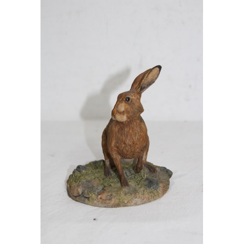 873 - TWO BORDER FINE ARTS FIGURES - HARE AND FIELD MOUSE
16 X 15CM