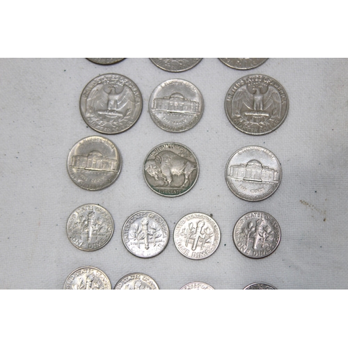 982 - QUANTITY OF VARIOUS AMERICAN COINS