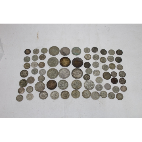 984 - QUANTITY OF PRE 1947 SILVER COINS - 352G