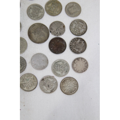 984 - QUANTITY OF PRE 1947 SILVER COINS - 352G