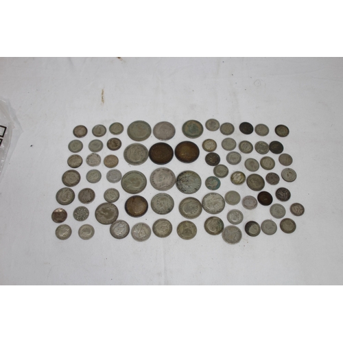 984 - QUANTITY OF PRE 1947 SILVER COINS - 352G