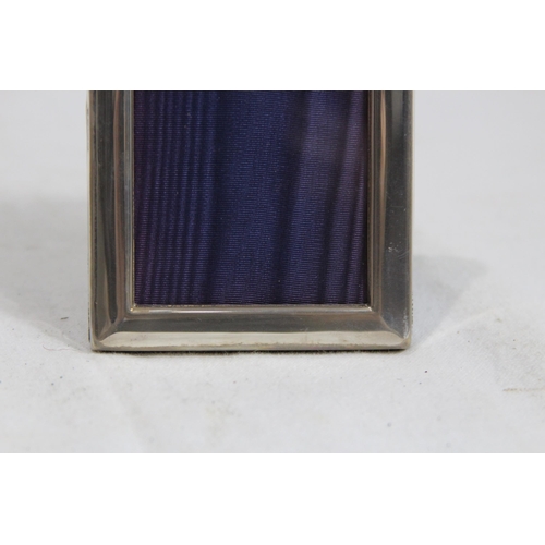 1033 - HALLMARKED SILVER PHOTO FRAME
11 X 8CM