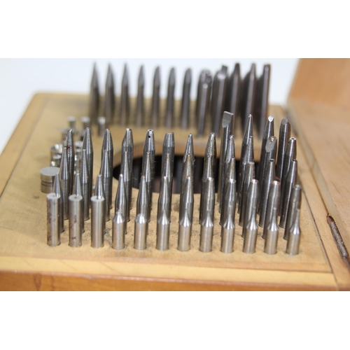 434 - VINTAGE WATCHMAKERS STAKING TOOLSET