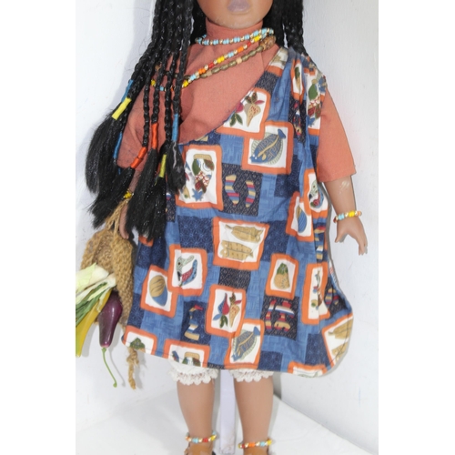 669 - LARGE ETHNIC DOLL
57CM