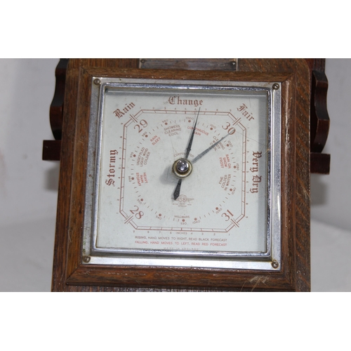 449 - QUANTITY OF CLOCKS AND BAROMETER x5
64CM