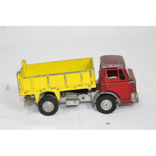 663 - QUANTITY OF VINTAGE CORGI AND DINKY VEHICLES ETC