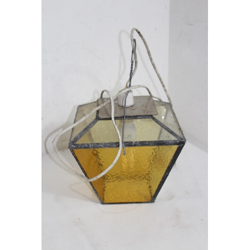 806 - OUTDOOR LANTERN USED TO HANG OUTSIDE REME OFFICE
22 X 22 X 16CM