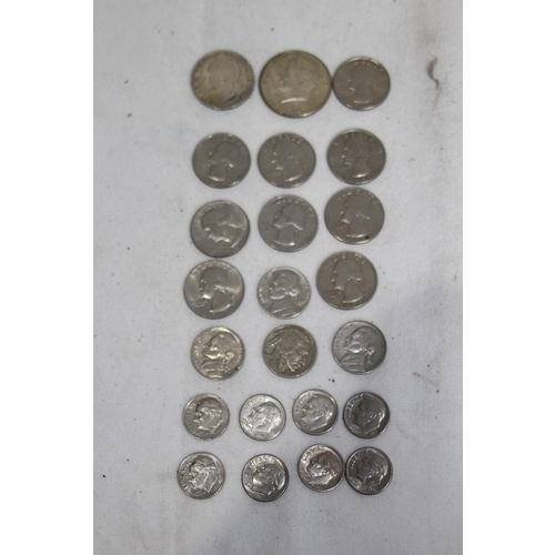 982 - QUANTITY OF VARIOUS AMERICAN COINS