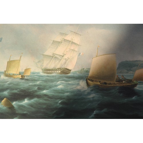 167 - VINTAGE SAILINGS SHIPS IN ORNATE FRAMES 
88 X 73CM