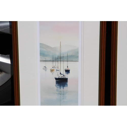 162 - 2 X CLAIRE DAVIS LIMITED EDITION PRINTS
56 X 29CM