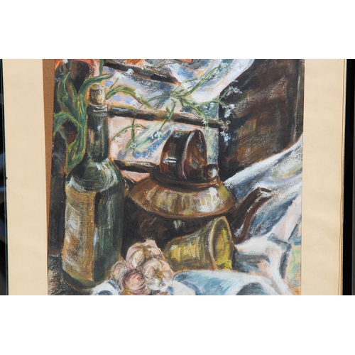 189 - MIXED MEDIA STILL LIFE PICTURE AND ONE OTHER
81 X 60CM