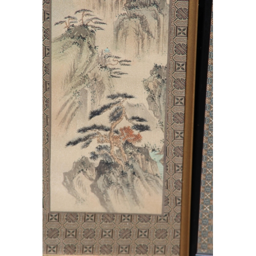 195 - 3 X ORIENTAL PICTURES 
53 X 22CM