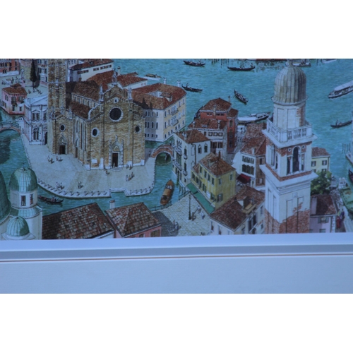 197 - LIMITED EDITION PRINT VENICE LA SERENISSIMA BY MARTIN STUART MOORE - SIGNED WITH CERTIFICATE 
103 X ... 