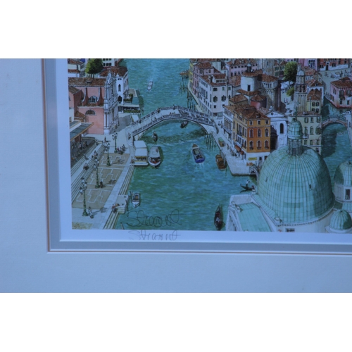 197 - LIMITED EDITION PRINT VENICE LA SERENISSIMA BY MARTIN STUART MOORE - SIGNED WITH CERTIFICATE 
103 X ... 