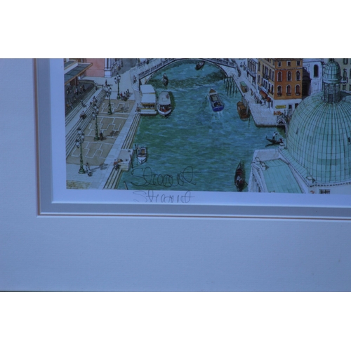 197 - LIMITED EDITION PRINT VENICE LA SERENISSIMA BY MARTIN STUART MOORE - SIGNED WITH CERTIFICATE 
103 X ... 