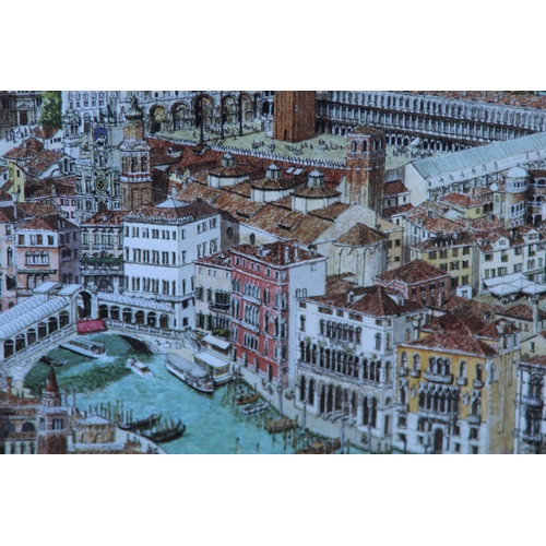 197 - LIMITED EDITION PRINT VENICE LA SERENISSIMA BY MARTIN STUART MOORE - SIGNED WITH CERTIFICATE 
103 X ... 