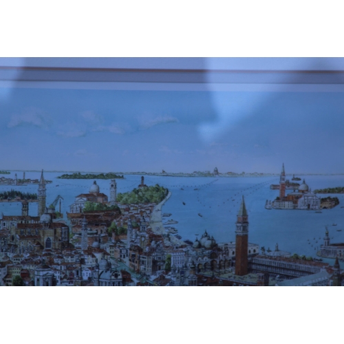 197 - LIMITED EDITION PRINT VENICE LA SERENISSIMA BY MARTIN STUART MOORE - SIGNED WITH CERTIFICATE 
103 X ... 