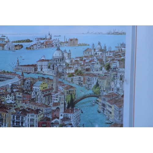 197 - LIMITED EDITION PRINT VENICE LA SERENISSIMA BY MARTIN STUART MOORE - SIGNED WITH CERTIFICATE 
103 X ... 