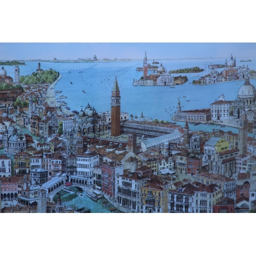 197 - LIMITED EDITION PRINT VENICE LA SERENISSIMA BY MARTIN STUART MOORE - SIGNED WITH CERTIFICATE 
103 X ... 