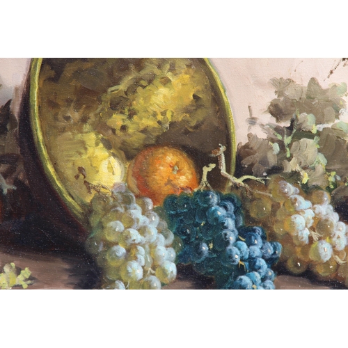 210 - ORIGINAL OIL ON CANVAS STILL LIFE SIGNED A MESA 
113 X 61CM