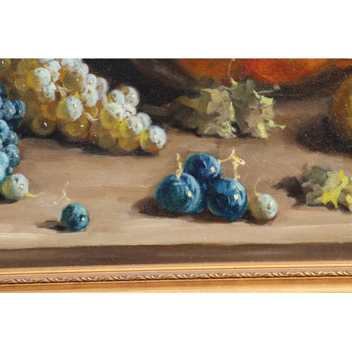 210 - ORIGINAL OIL ON CANVAS STILL LIFE SIGNED A MESA 
113 X 61CM