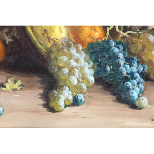 210 - ORIGINAL OIL ON CANVAS STILL LIFE SIGNED A MESA 
113 X 61CM