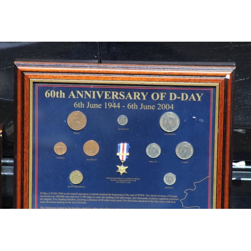 842 - 2 X STERLING COLLECTION WAR MEMROBILLA -  SECOND WORLD WAR VICTORY AND 60TH ANNIVERSARY OF D DAY
50 ... 