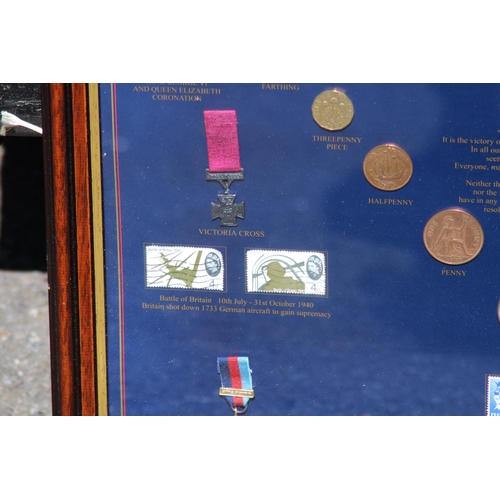 842 - 2 X STERLING COLLECTION WAR MEMROBILLA -  SECOND WORLD WAR VICTORY AND 60TH ANNIVERSARY OF D DAY
50 ... 