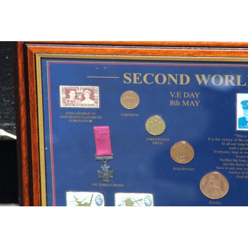 842 - 2 X STERLING COLLECTION WAR MEMROBILLA -  SECOND WORLD WAR VICTORY AND 60TH ANNIVERSARY OF D DAY
50 ... 