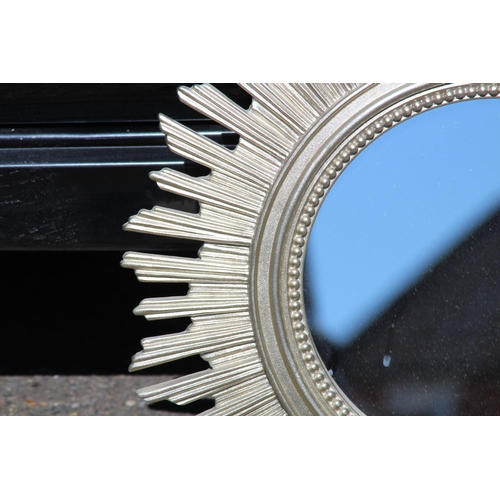 215 - ROUND ORNATE MIRROR
49CM