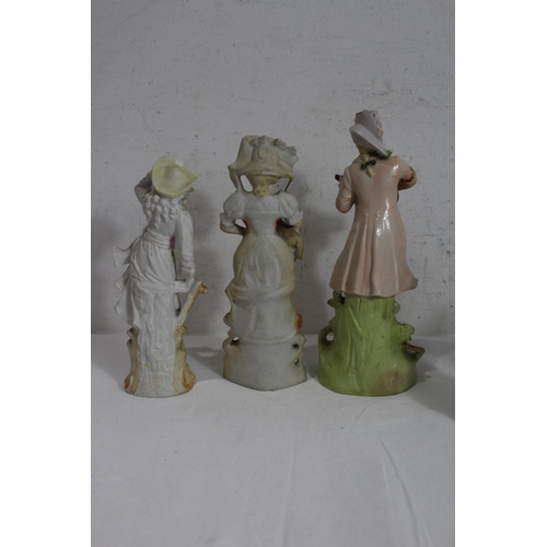 878 - QUANTITY OF BISQUE FIGURES
30CM