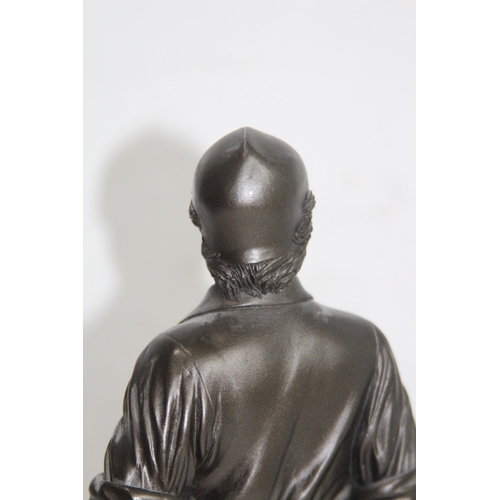 914 - REGIMENTAL STATUE OF A BLACKSMITH
34CM