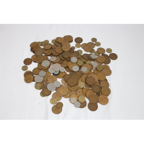 989 - QUANTITY OF VINTAGE BRITISH COINS