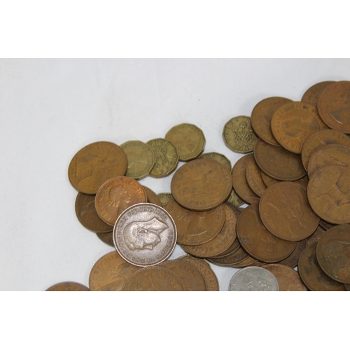 989 - QUANTITY OF VINTAGE BRITISH COINS