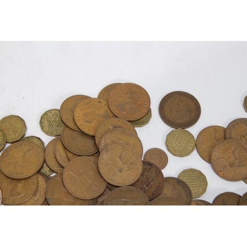 989 - QUANTITY OF VINTAGE BRITISH COINS