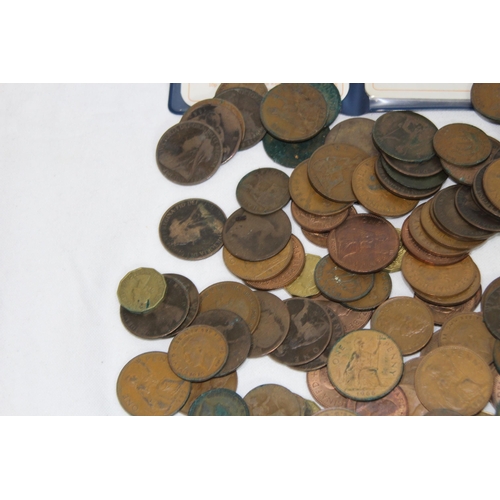 990 - LARGE QUANTITY BRITISH COPPER COINAGE AND £2 COIN SETS